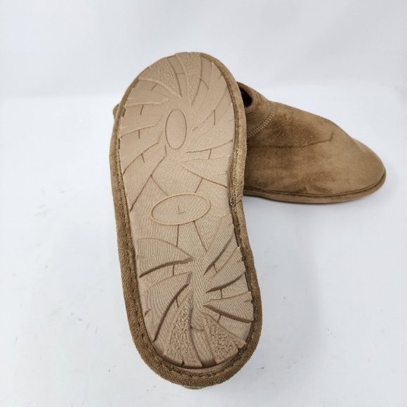 Totes Toasties Women’s Large Size 8-9 Memory Foam Bootie Desert Beige New - Picture 8 of 10